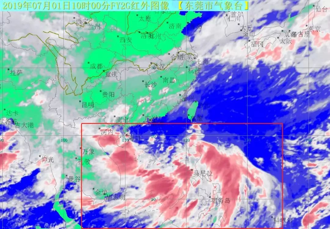 注意！台风胚胎预计今日生成，东莞多地将会有暴雨+8级大风！